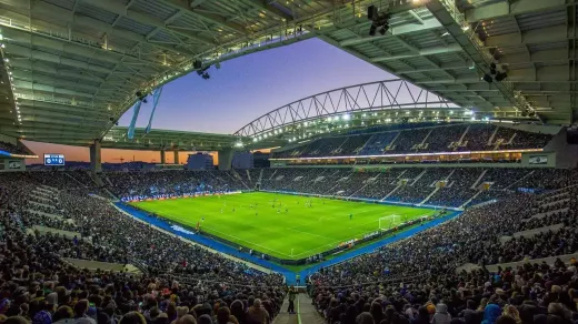 5 van de grootste stadions in Liga Portugal voetbal